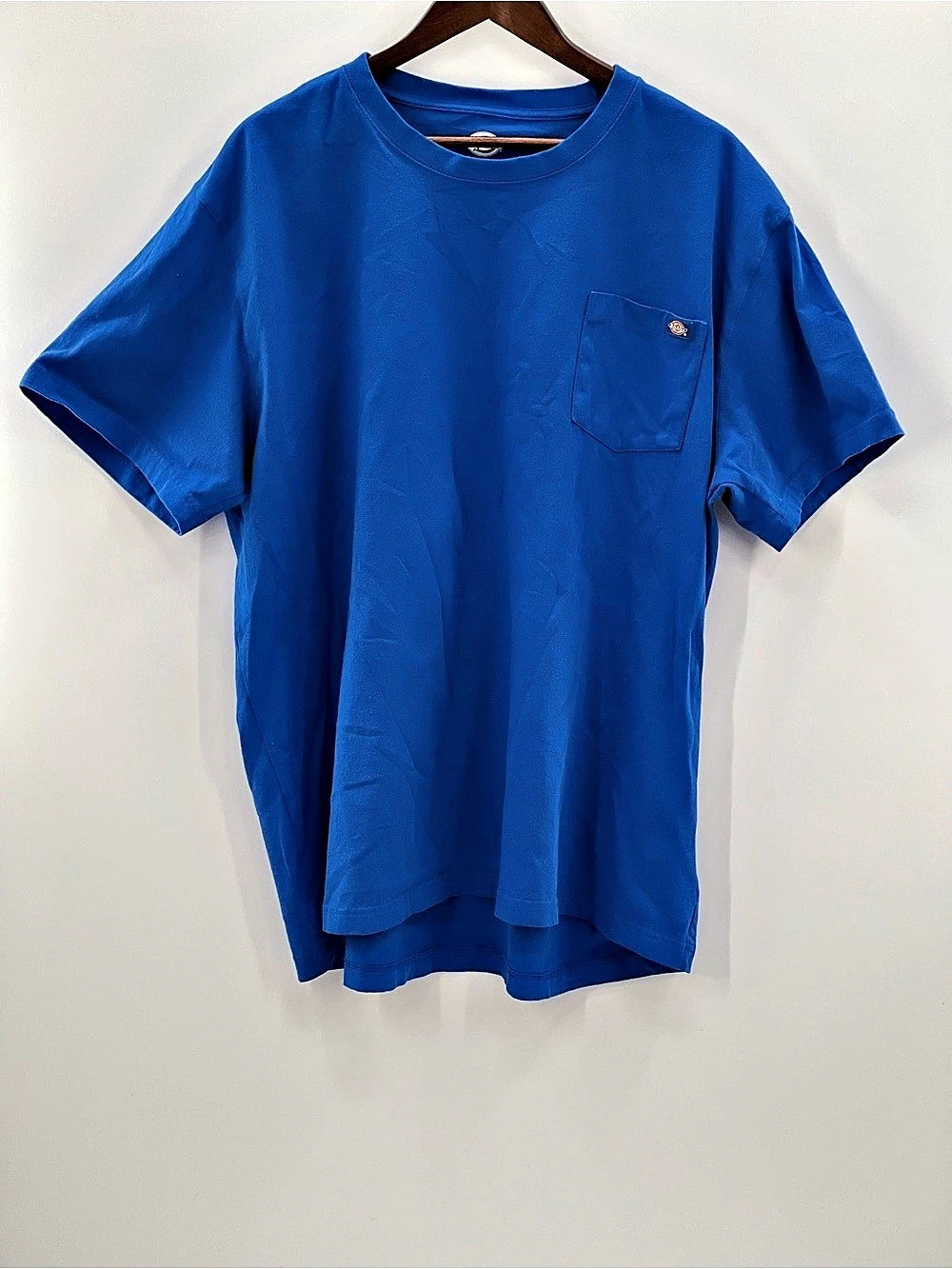617 Dickies Heavyweight Short Sleeve Pocket T-Shirt Blue 3XL
